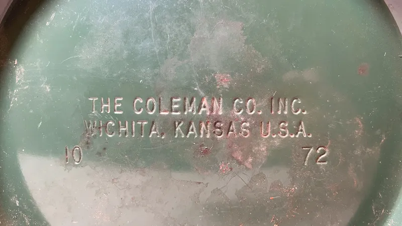 Coleman Double Mantle Gas Lantern, Model 220F — image 5