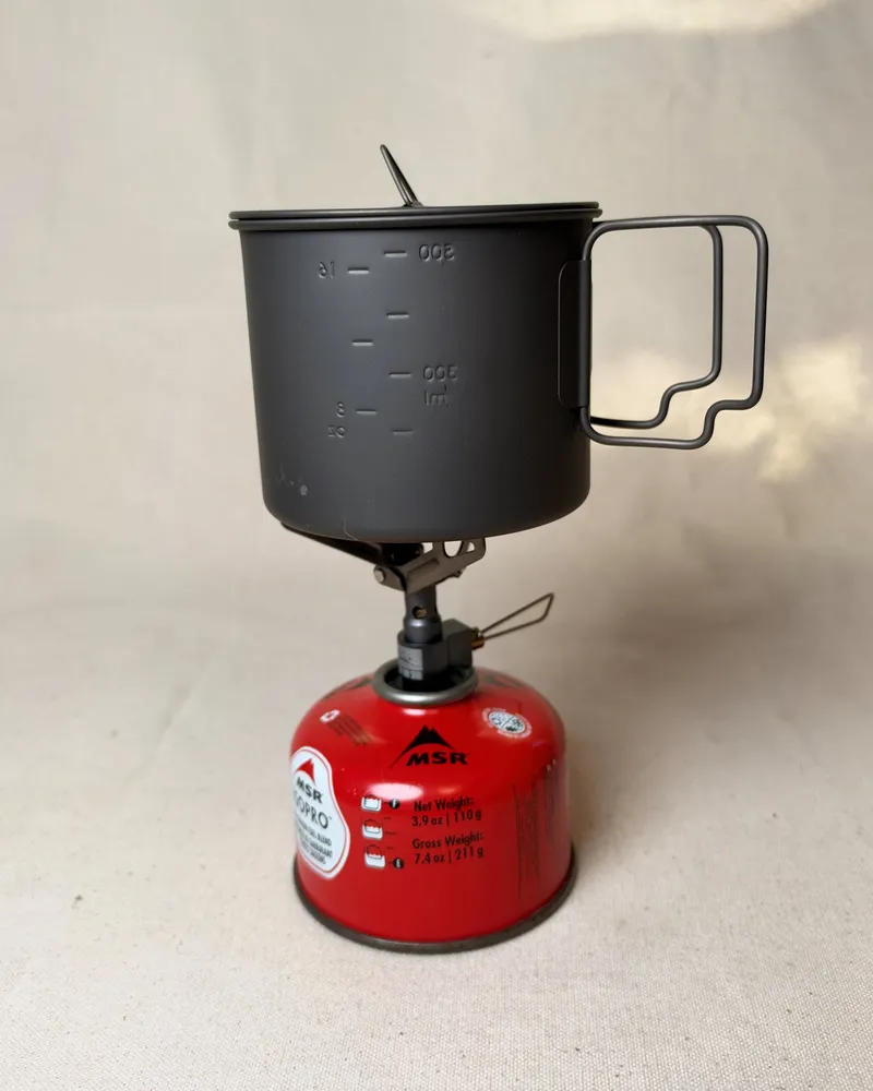 Ultralight Pressurized Isobutane Canister Stove Kit — image 1