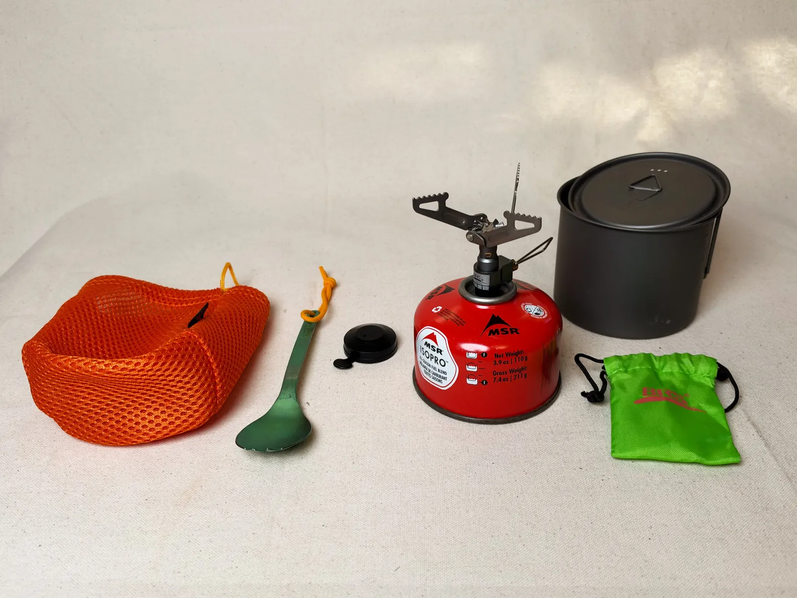 Ultralight Pressurized Isobutane Canister Stove Kit — image 2