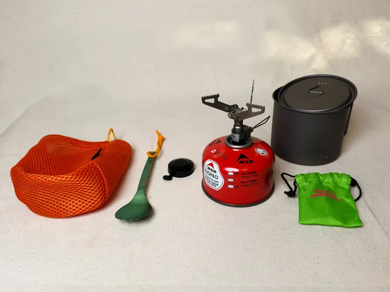 Ultralight Pressurized Isobutane Canister Stove Kit — image 2