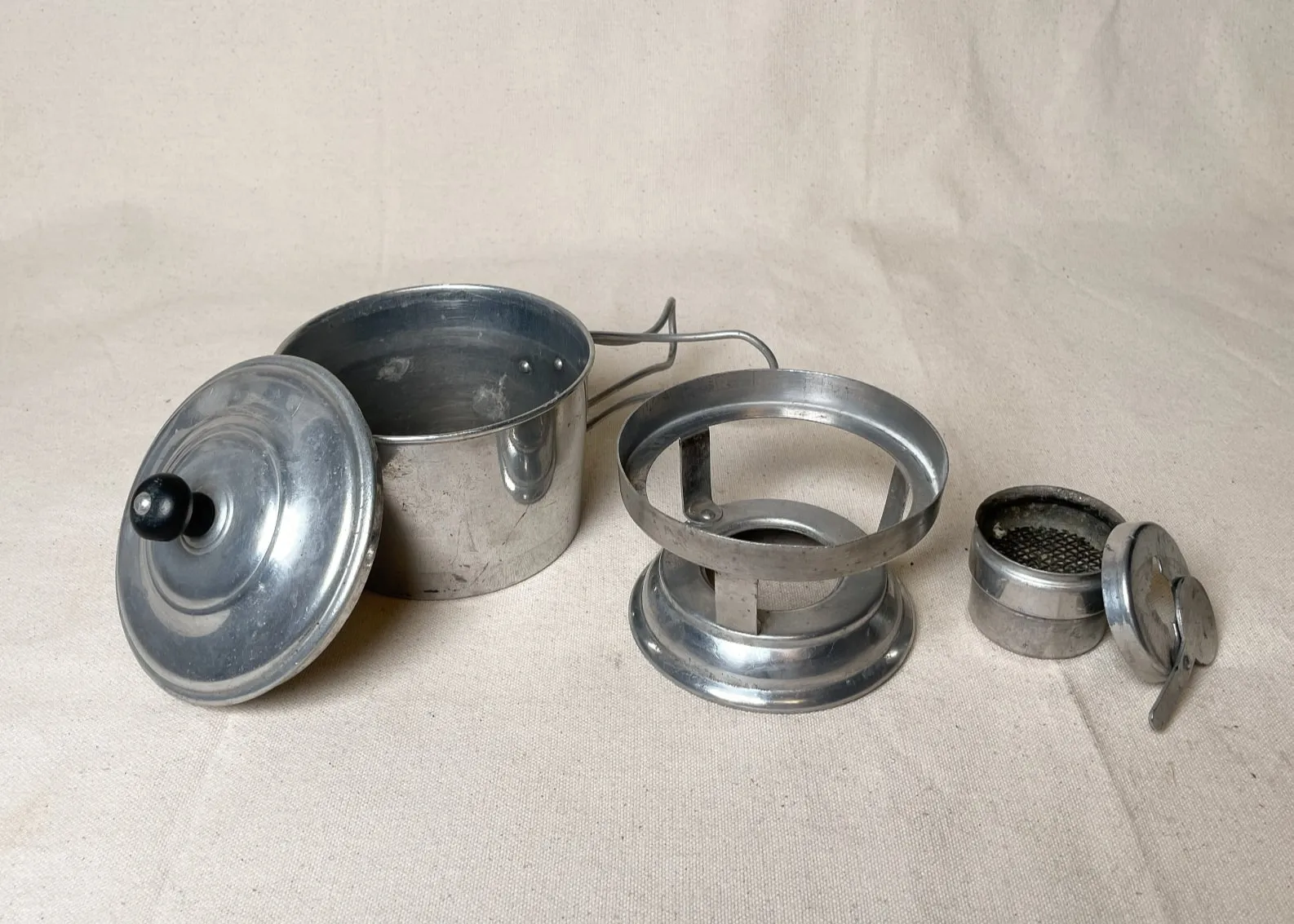 Wear-Ever Camp Cup and Alcohol Burner — image 2