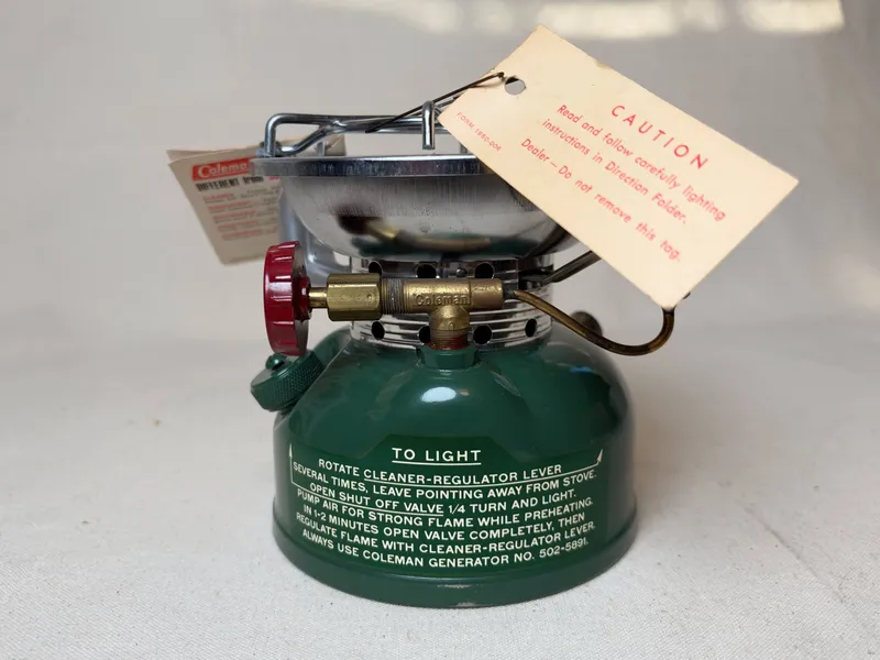 Coleman Single-Burner Camp Stove, Model 502 Sportster — image 2