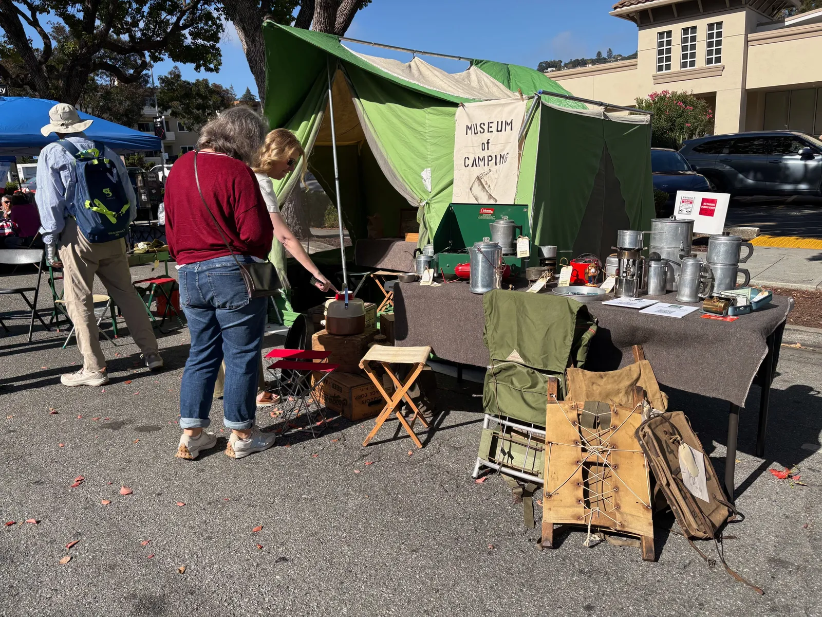 Museum of Camping at the San Carlos Art & Wine Faire in October 2026