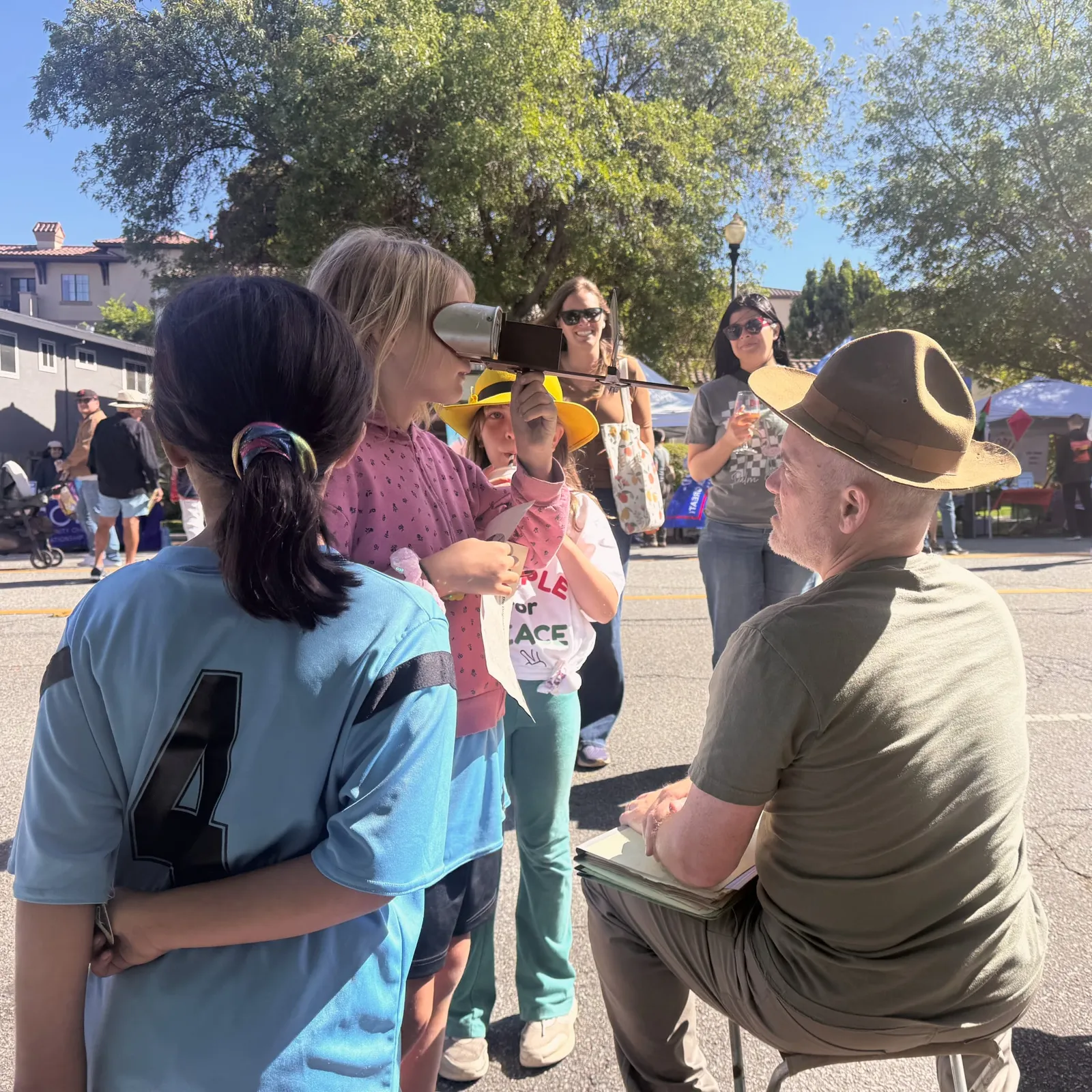 Transporting visitors back to the turn of the last century with the Museum's stereoscope and national park stereographs