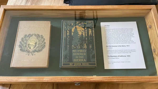 An original first edition of John Muir's _My First Summer in the Sierra_ (1911)