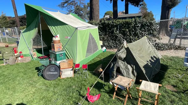 Museum of Camping open for visitors at our Burlingame, California pop-up on September 11, 2026